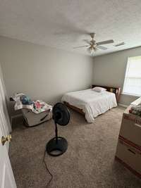 Third bedroom with large closet.