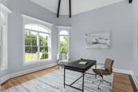 Office off of foyer
