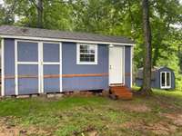 Several out buildings for all your tool & storage needs