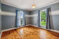 Separate Formal Dining Room, with Gleaming Hardwood Floors