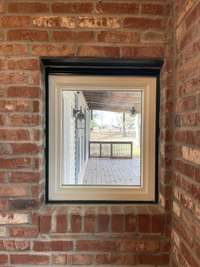 Farmhouse windows installed throughout the home