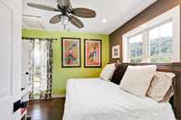 2nd bedroom with adjoining full bath.