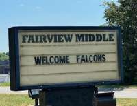 Adam's Preserve is zoned from Fairview Middle School.