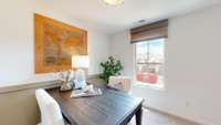 ***This photo was taken from the Grisham model home in Adams Preserve***  Bedroom #2 could also be used as a home office for those who remote work.