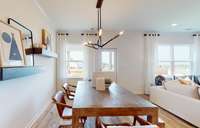 ***Photo taken from Hampton model home in Hamlet community***  Dining Room