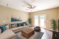 Gathering Room Virtually Staged