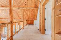 Private loft to main bedroom