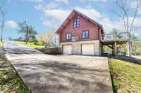 Driveway corner view
