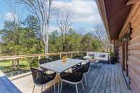 Deck virtually staged