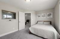 Large secondary bedrooms