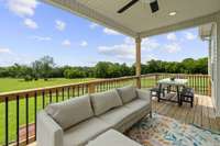 Outdoor dining for those beautiful Tennessee evenings