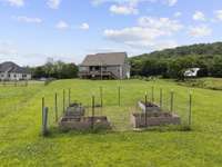 Fenced garden space ready for your crops