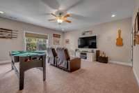 Media Room or Bonus Room!  This room is a great size and can be used for multiple uses.  It also features a large walk in closet.