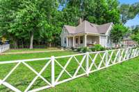 Fully fenced in front and back yard.