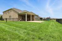 The perfect space for outdoor activities, play, or simply relaxing in the sunshine.