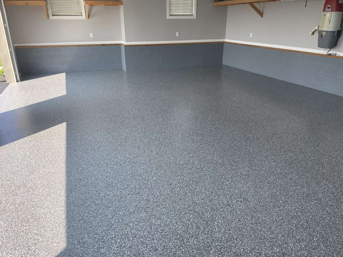 New Garage Floor Coating