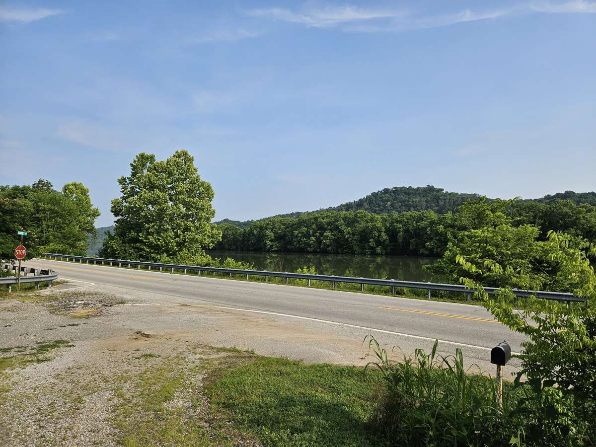 View from the beginning of Carrie Ln