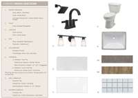 Secondary Bathroom Selections