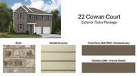 All homes at Lynwood Station feature brick exteriors with Hardie board accents. Here is the exterior design package that was selected for this home.