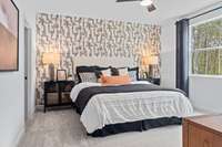 Photos are of the Slatewood Decorated Model Home and are for demonstration purposes only. Colors and finishes will vary.