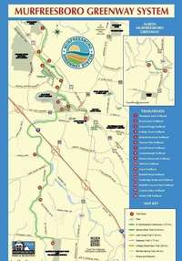Murfreesboro has a Greenway System with miles of trails to enjoy!