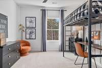 Photos are of the Slatewood Decorated Model Home and are for demonstration purposes only. Colors and finishes will vary.