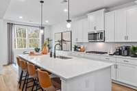 Photos are of the Slatewood Decorated Model Home and are for demonstration purposes only. Colors and finishes will vary.