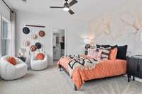 Photos are of the Slatewood Decorated Model Home and are for demonstration purposes only. Colors and finishes will vary.