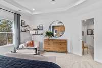 Photos are of the Slatewood Decorated Model Home and are for demonstration purposes only. Colors and finishes will vary.