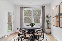 Photos are of the Slatewood Decorated Model Home and are for demonstration purposes only. Colors and finishes will vary.