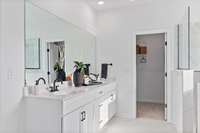 Photos are of the Slatewood Decorated Model Home and are for demonstration purposes only. Colors and finishes will vary.