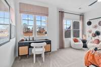 Photos are of the Slatewood Decorated Model Home and are for demonstration purposes only. Colors and finishes will vary.