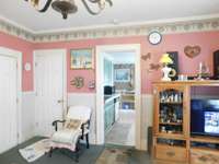 Detail was foremost in the owners eye, all fit in beautifully with vintage flare