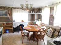 Collectables will be sold, making additional room for more storage and cabinets if New Owner   is handy