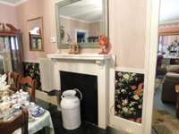 The former owner was artistically inclined and was inspired to create a different interior decor