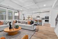 Photos are of the Slatewood Decorated Model Home and are for demonstration purposes only. Colors and finishes will vary.