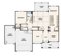 Buchanan A 3 Car First Floor Layout