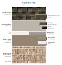 Exterior Colors Chosen for this Home