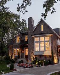 Night shot of 119 Winslow Road