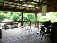 Large Covered Deck