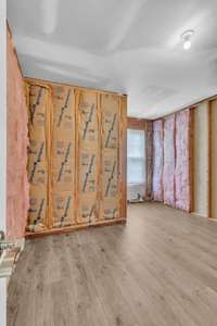 Great walk in storage and could be finished off for additional living space.  LVP flooring already installed.