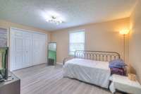 One of the secondary bedrooms