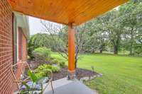 Covered front porch