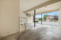 Dedicated car port space