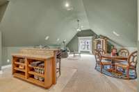 Fun, fun, and more fun; this is the place! Enjoy the Vast Remarkable Bonus Room!