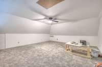 Bonus room upstairs.