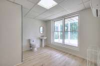 Secondary bathroom in basement.