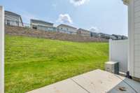10x10 patio, privacy in the backyard!