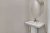 1/2 Bath on the main level