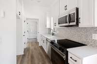 No kitchen window on interior units